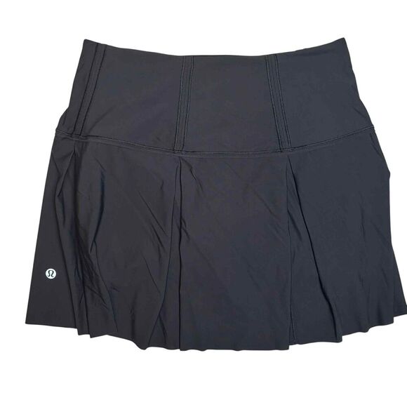 Lululemon Lost In Pace Mid-Rise Skirt (Tall) *Black - Picture 4 of 10